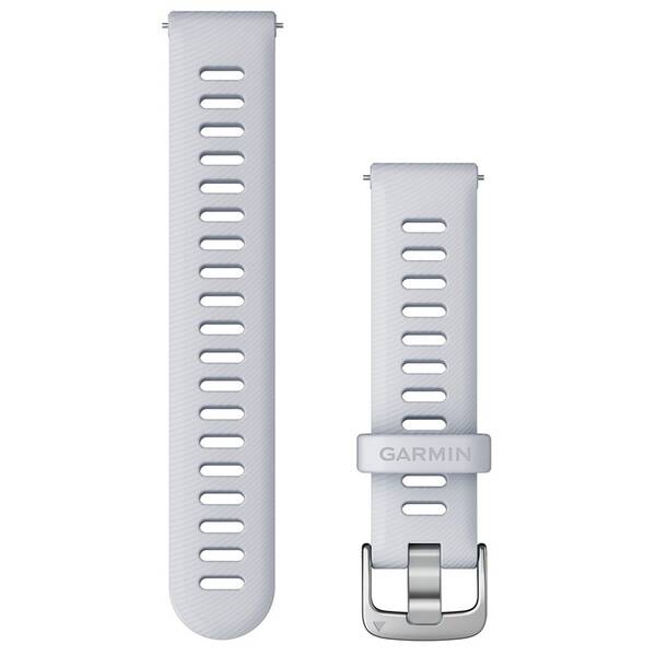Remienok Garmin Quick Release (18 mm), pracka silver biely

