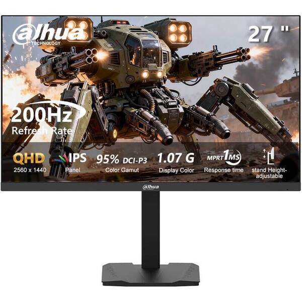 Herný monitor Dahua LM27-E331AY čierny

