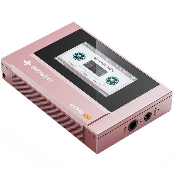 HiFi prenosný digitálny prehrávač FiiO SNOWSKY ECHO Mini 512MB ružový

