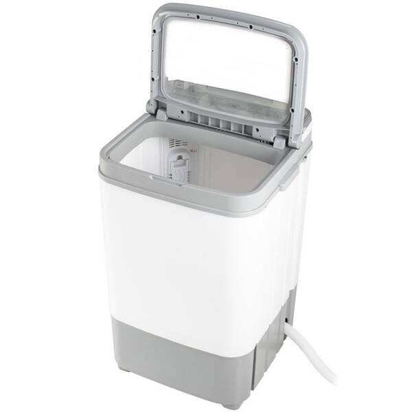 Mini práčka Adler AD8057 sivá/biela

