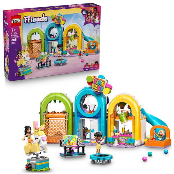 Stavebnica LEGO® Friends 42686 Zábavné interiérové ihrisko 


