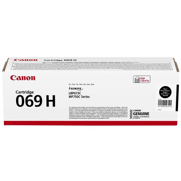 Toner Canon 069BKH, 7600 strán čierny

