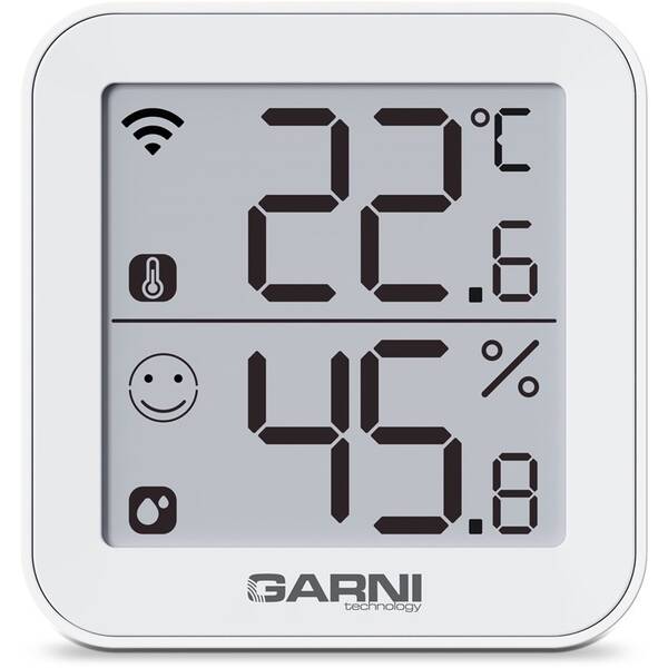Teplomer GARNI 158THT biela

