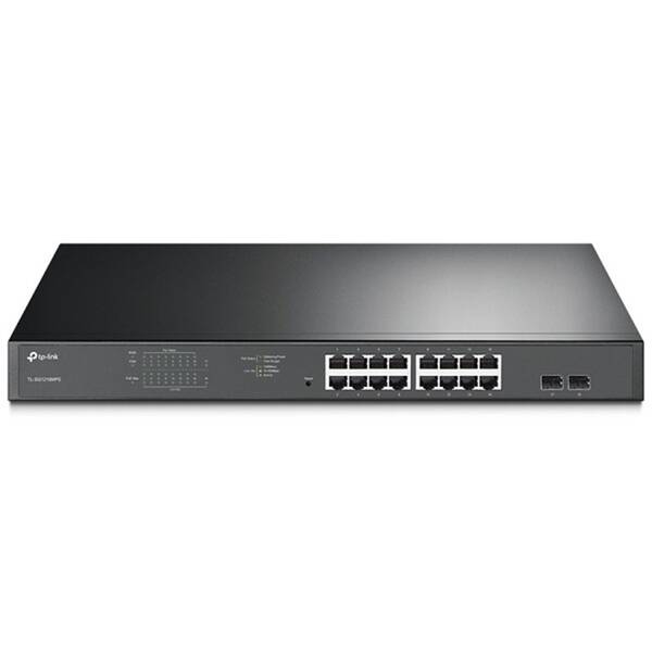 Switch TP-Link TL-SG1218MPE čierny

