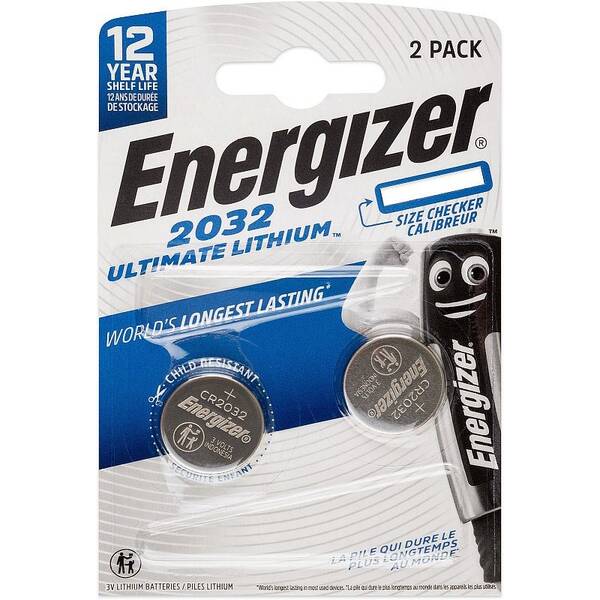 Batéria lítiová Energizer CR2032 (2 ks) 

