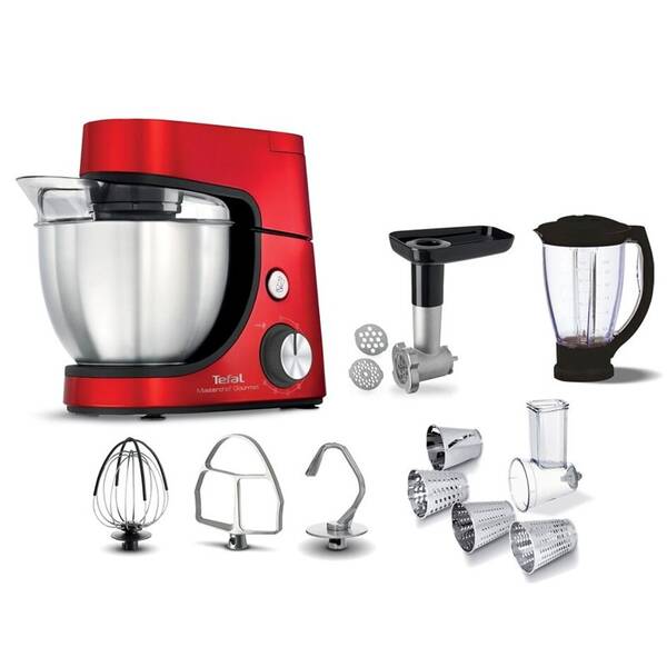 Kuchynský robot Tefal QB516G38 červený

