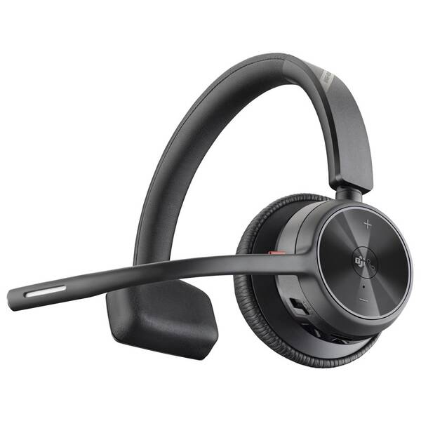 Headset HP Poly Voyager 4310 MS Teams, BT700 USB-A adaptér, mono čierny

