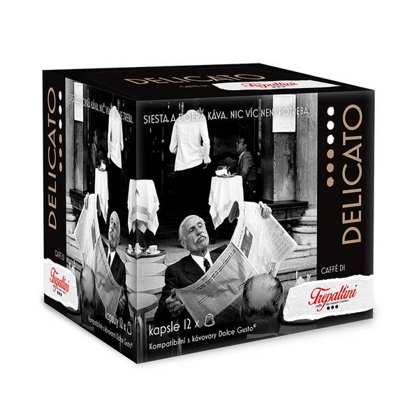 Kapsuly pre espressá Trepallini Delicato pre Dolce Gusto (12 ks) 

