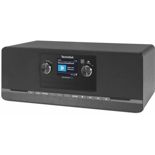 Rádioprijímač s DAB+ Technisat DIGITRADIO 320 čierny

