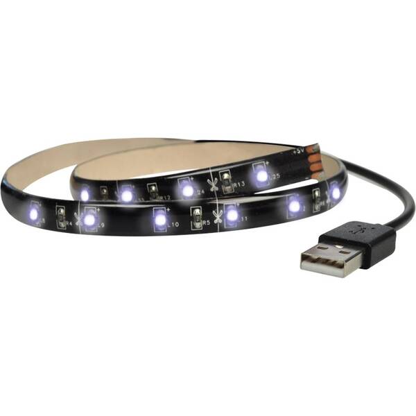LED pásik Solight 100 cm, studená biela 

