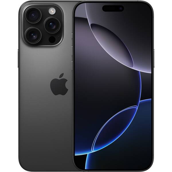 Mobilný telefón Apple 256 GB čierny titán 

