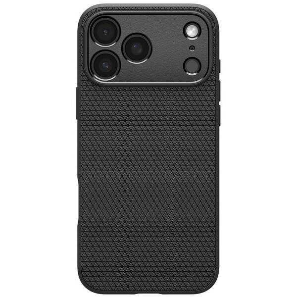 Kryt na mobil Spigen Liquid Air na Apple iPhone 17 Pro Max čierny

