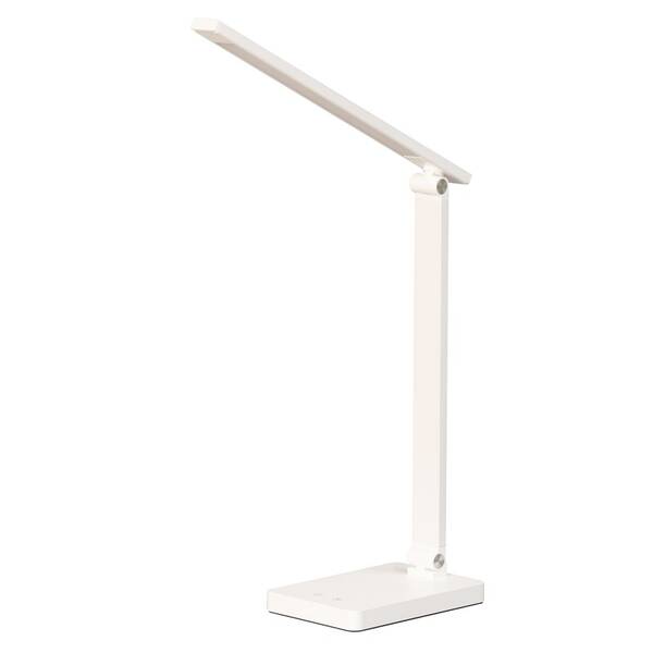 Stolná lampa Fischer & Honsel Ole, 1x LED, 2,5 W biela

