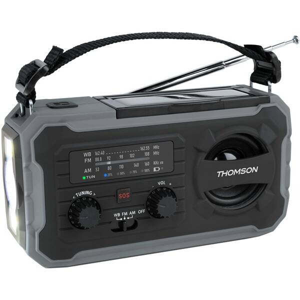 Rádioprijímač Thomson RT280G čierny/sivý

