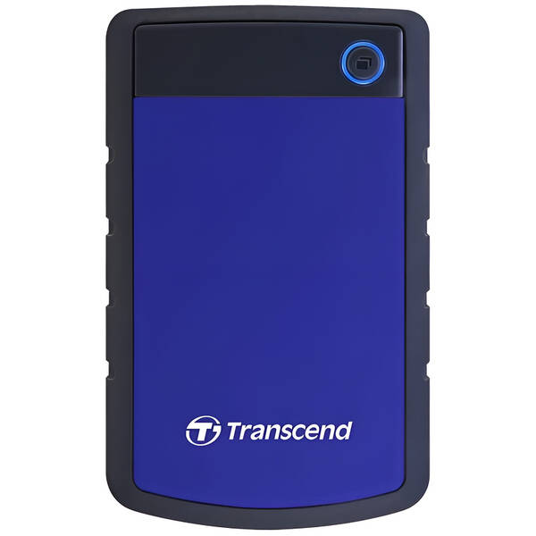 Externý pevný disk Transcend 25H3B 2TB, USB 3.0 (3.1 Gen 1) čierny/modrý

