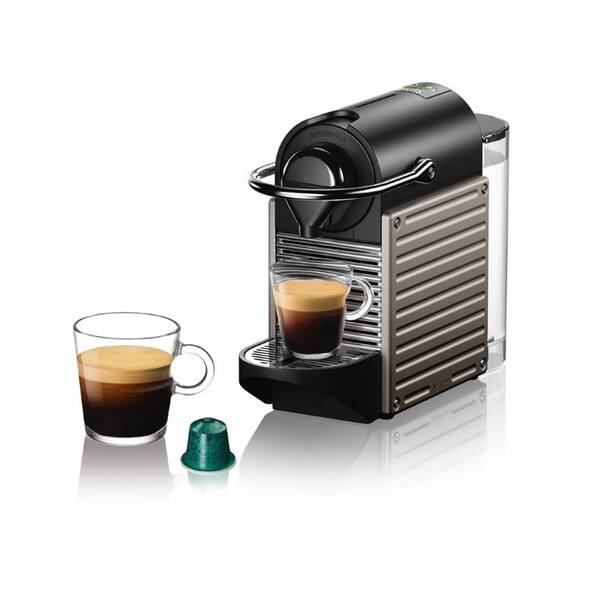 Espresso Krups Pixie Titan XN304T10 Titanium

