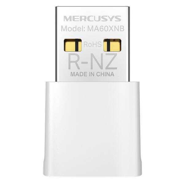 Wi-Fi adaptér Mercusys MA60XNB, Wi-Fi 6 Bluetooth biely

