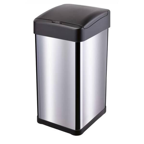 Bezdotykový odpadkový kôš Lamart LT8106 40 l čierny/nerez

