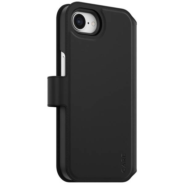 Puzdro na mobil flipové PanzerGlass CARE Tango 2v1 MagSafe na Apple iPhone 17e/16e čierne

