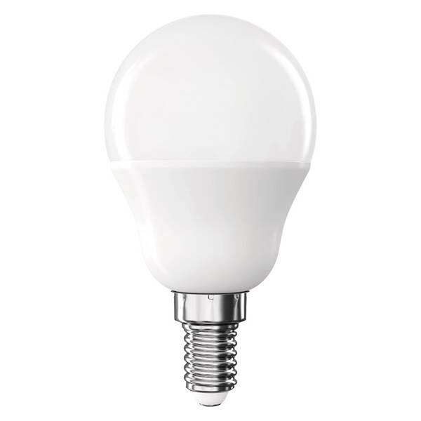 LED žiarovka EMOS Classic Mini Globe, 6,5 W, 806lm, E14, neutrálna biela 

