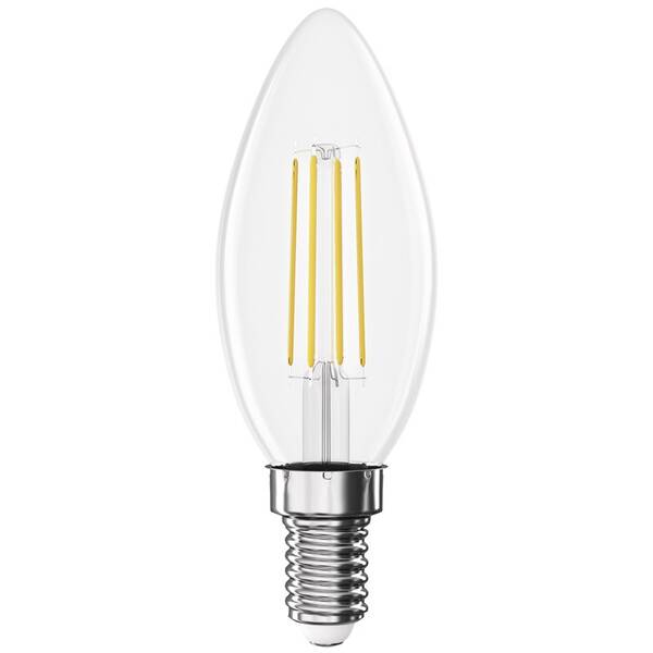 LED žiarovka EMOS Filament sviečka, 3,4 W, E14, neutrálna biela 

