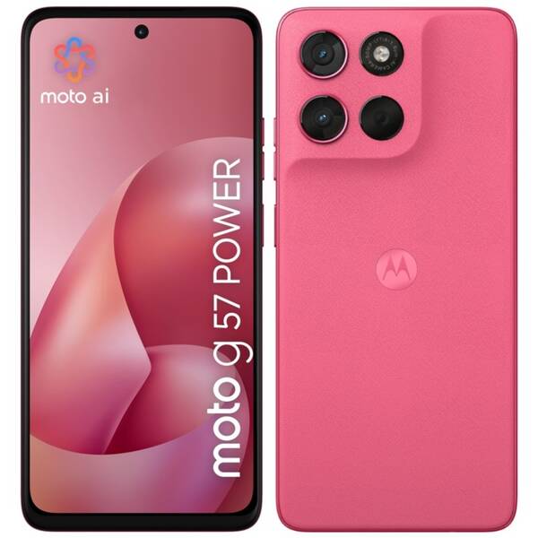 Mobilný telefón Motorola Moto G57 Power 12 GB / 256 GB ružový

