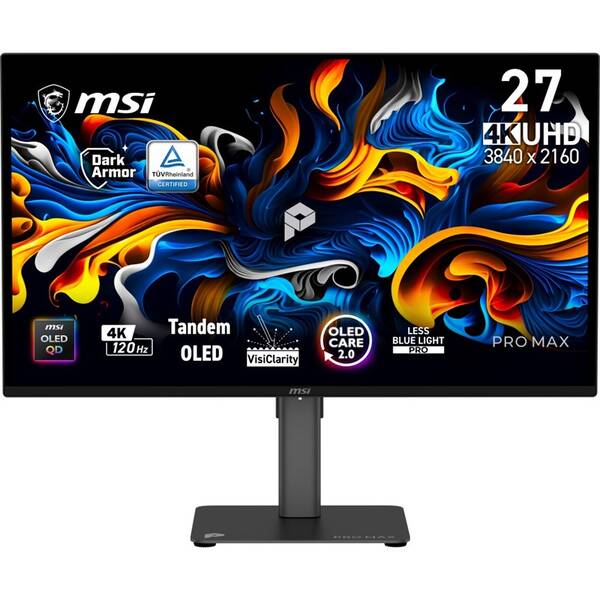 Monitor MSI PRO MAX 271UPX12G čierny


