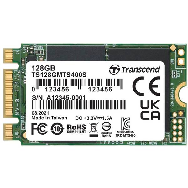 SSD Transcend MTS400S 128GB M.2 2242 

