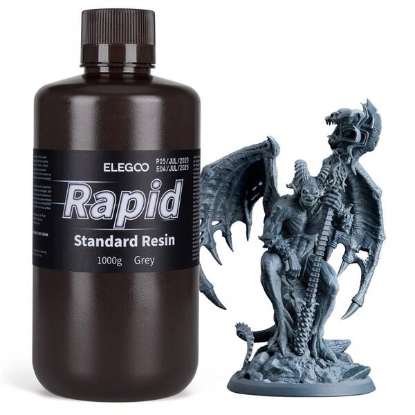 UV resin Elegoo Stand Rapid 1kg sivá

