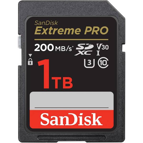 Pamäťová karta SANDISK 1TB UHS-I U3 (200R/140W) 

