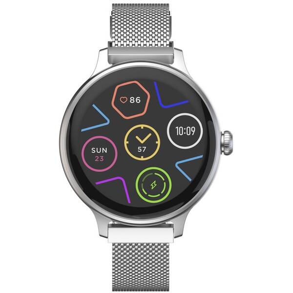 Inteligentné hodinky Carneo Hero mini HR+ strieborné

