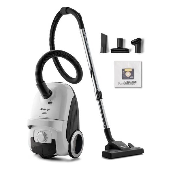 Podlahový vysávač Gorenje VCE21G4EW G400 ESSENTIAL biely

