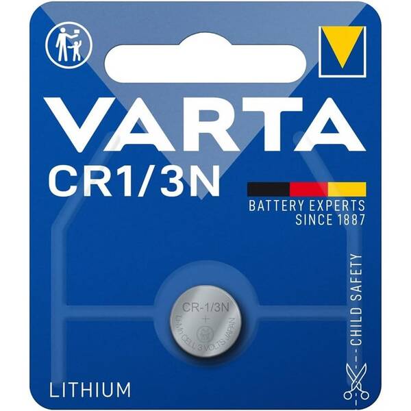 Batéria lítiová Varta CR1/3N, 1ks 


