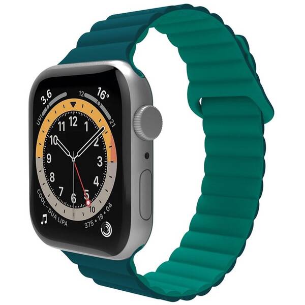 Remienok Celly magnetický na Apple Watch 42/44/45 mm tyrkysový

