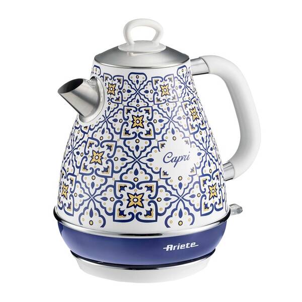 Rýchlovarná kanvica Ariete ART 2869/CA biela/modrá

