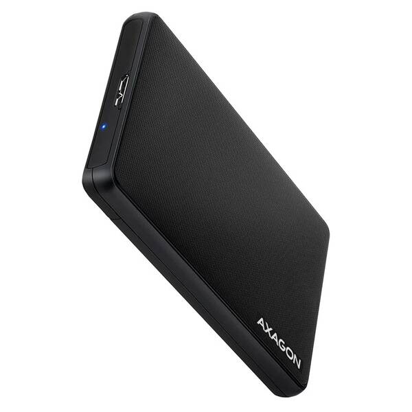 Box na HDD Axagon USB 5Gbps SLIDE box čierny

