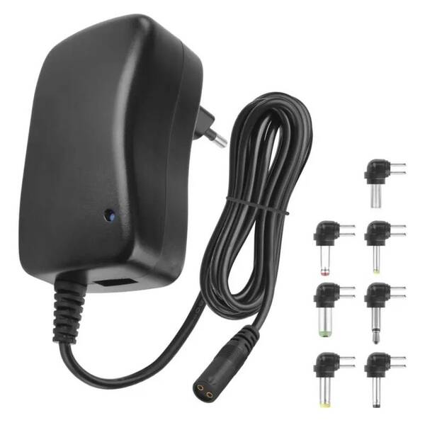 Sieťový adaptér EMOS 1000mA s hrebienkom, pulzný, USB 

