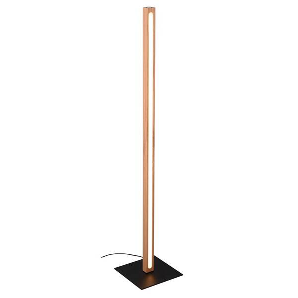 Stojacia lampa TRIO Bellari drevená


