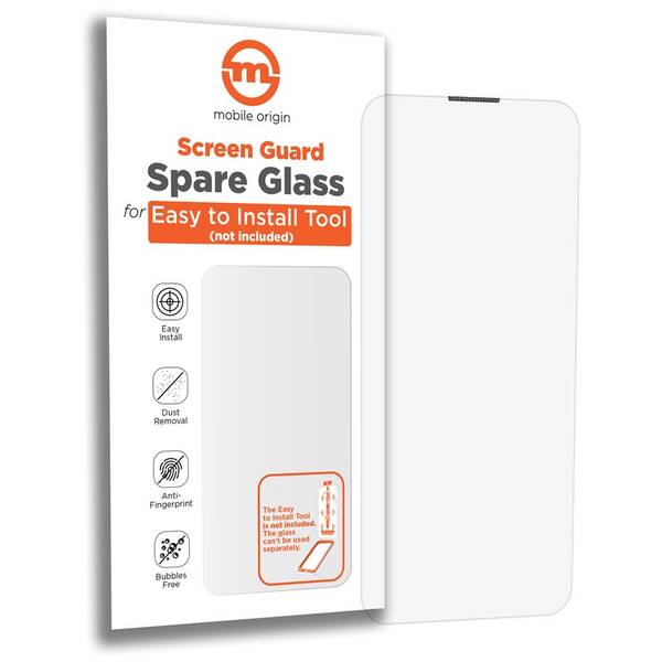 Tvrdené sklo Mobile Origin Orange Screen Guard Spare Glass na Apple iPhone 16e/17e/14/13 Pro/13 

