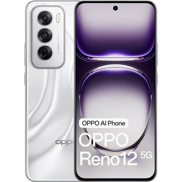 Mobilný telefón Oppo Reno12 5G 256 GB strieborný

