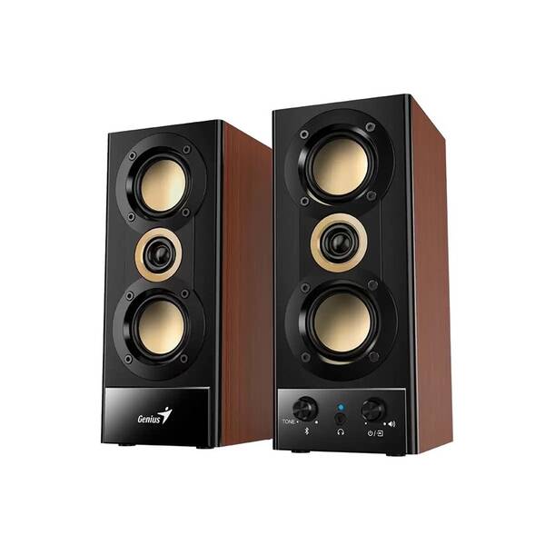 Reproduktory Genius SP-HF800BT čierne/hnedé

