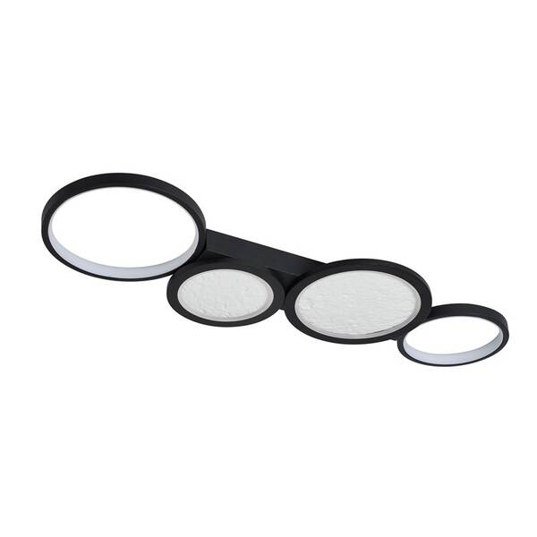 LED stropné svietidlo Rabalux ARANIS 71379, 40W, stmievanie, ovládanie čierne

