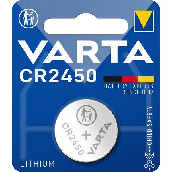 Batéria lítiová Varta CR2450, blister 1ks 

