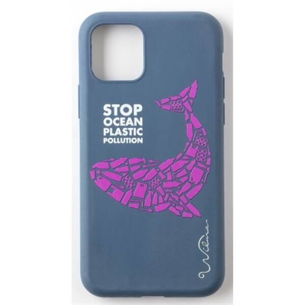 Kryt na mobil Wilma Whale Eco na Apple iPhone 11 Pro modrý

