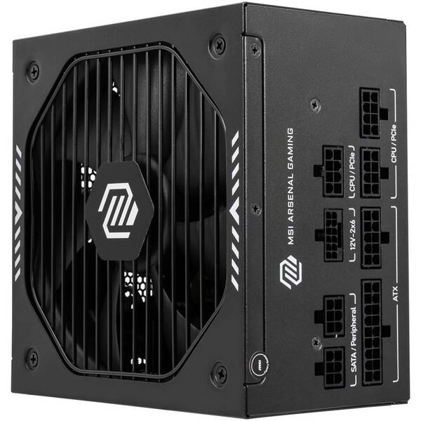 Zdroj MSI MSI MAG A750GLS 750W PCIE5 čierny

