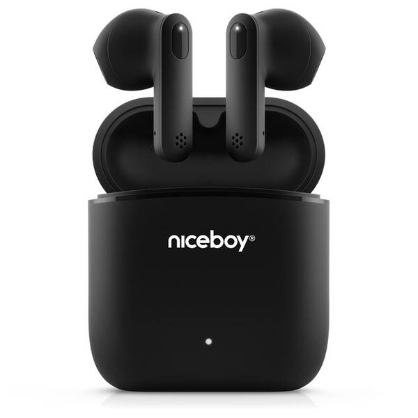 Slúchadlá Niceboy HIVE Beans čierna

