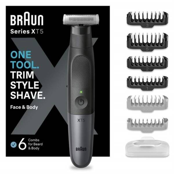 Zastrihávač fúzov Braun XT5200 BL 

