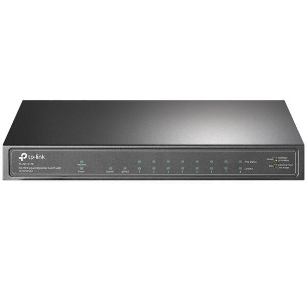 Switch TP-Link TL-SG1210P čierny

