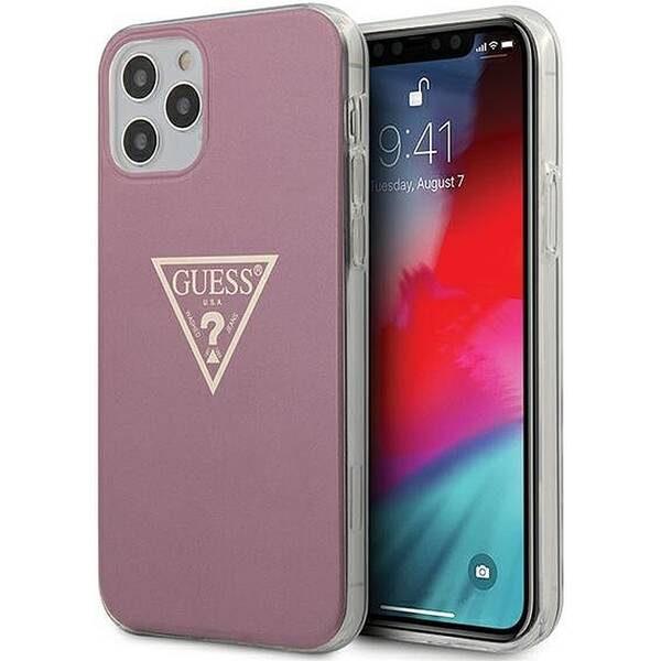 Kryt na mobil Guess na Apple iPhone12/12 Pro ružový

