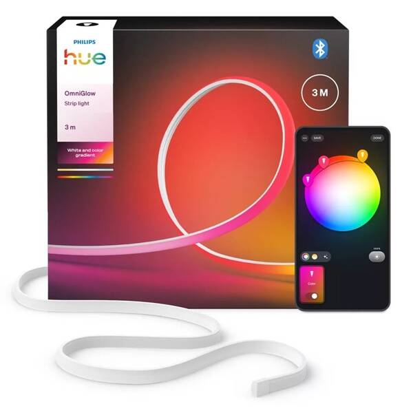 LED pásik Philips OmniGlow strip, White and Color Gradient, 3 m 


